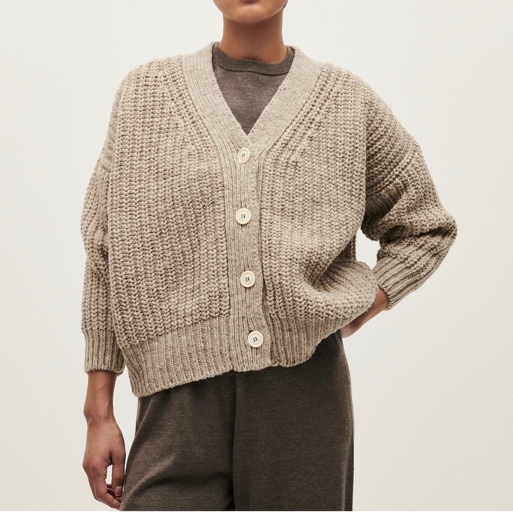 babaa wool cardigan